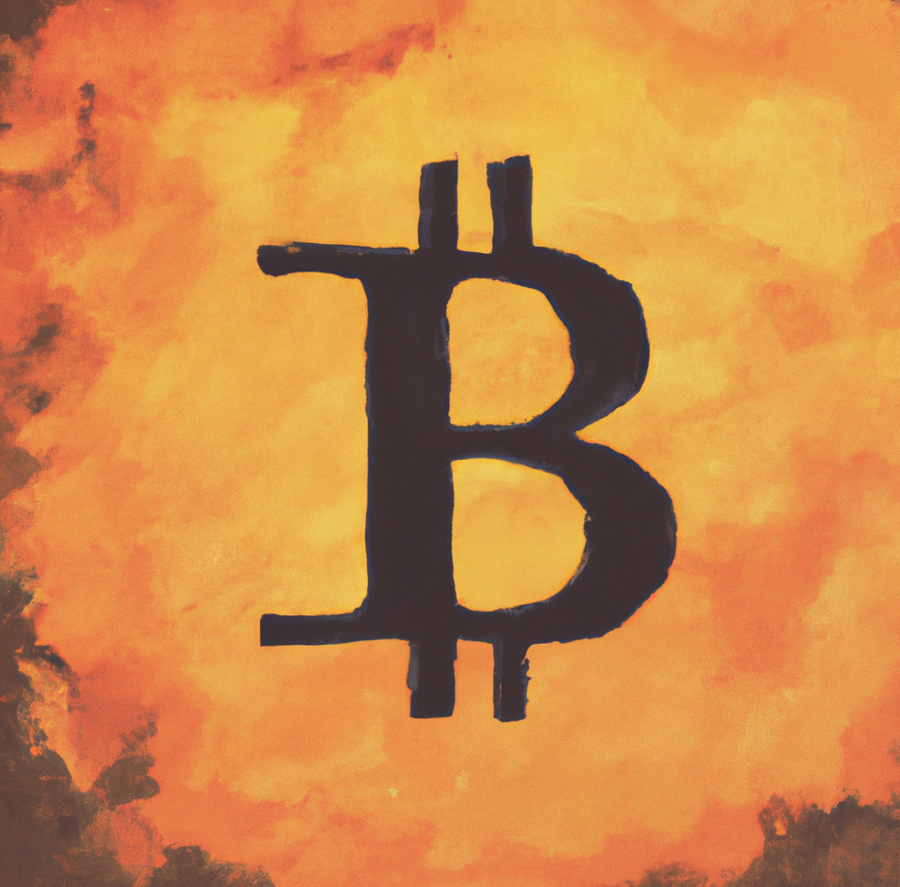 bitcoin cave painting